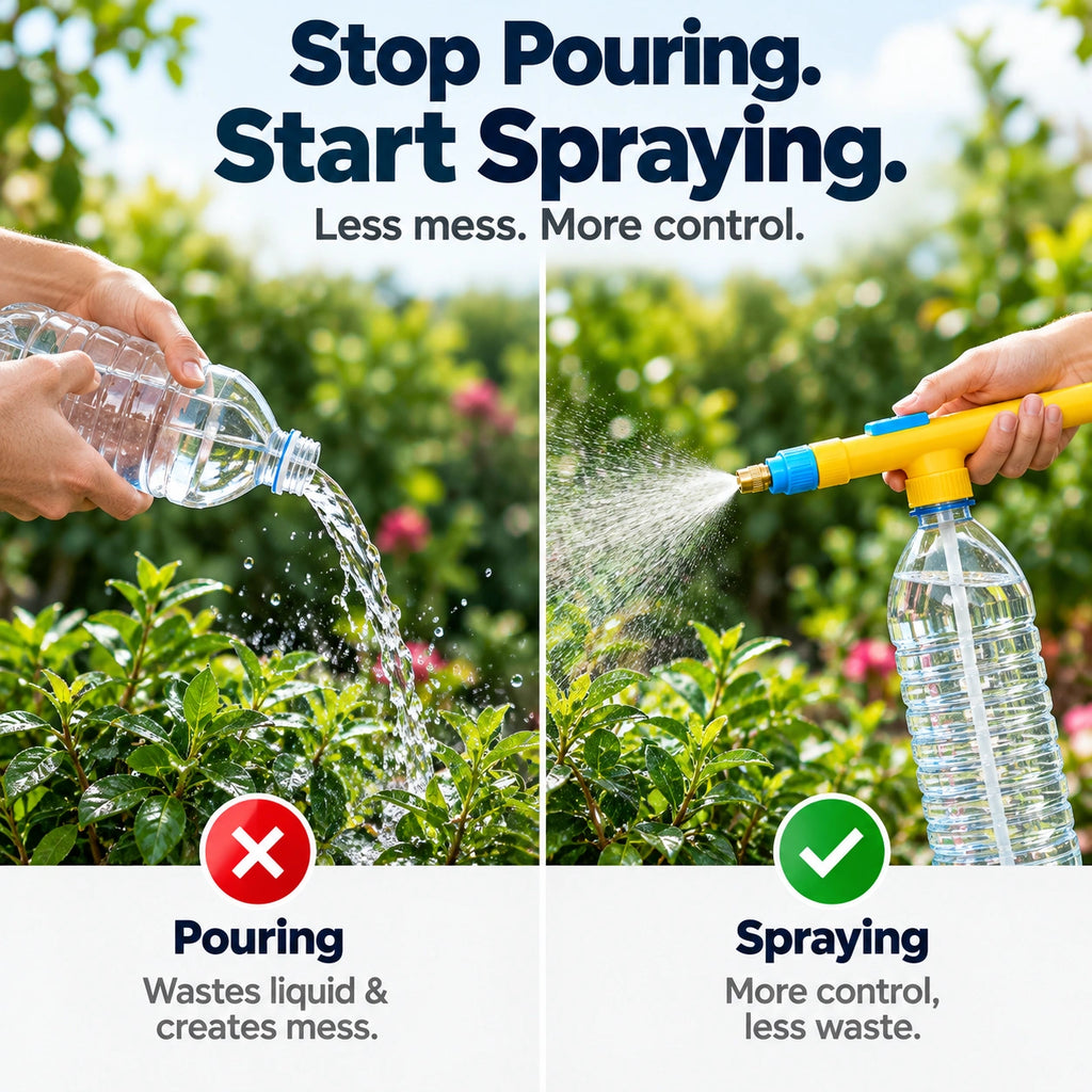 All-in-One Pressure Sprayer | Adjustable & Powerful Spray | Buy 1 Get 1 Free 🔥