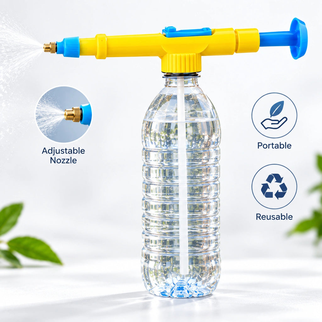 All-in-One Pressure Sprayer | Adjustable & Powerful Spray | Buy 1 Get 1 Free 🔥