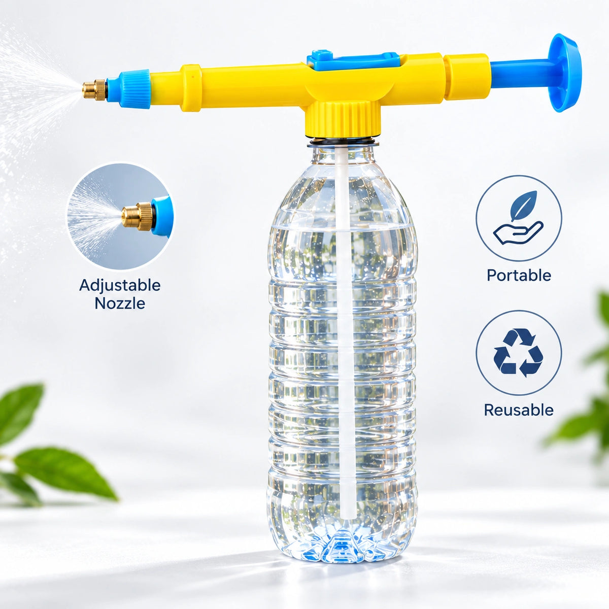 All-in-One Pressure Sprayer | Adjustable & Powerful Spray | Buy 1 Get 1 Free 🔥