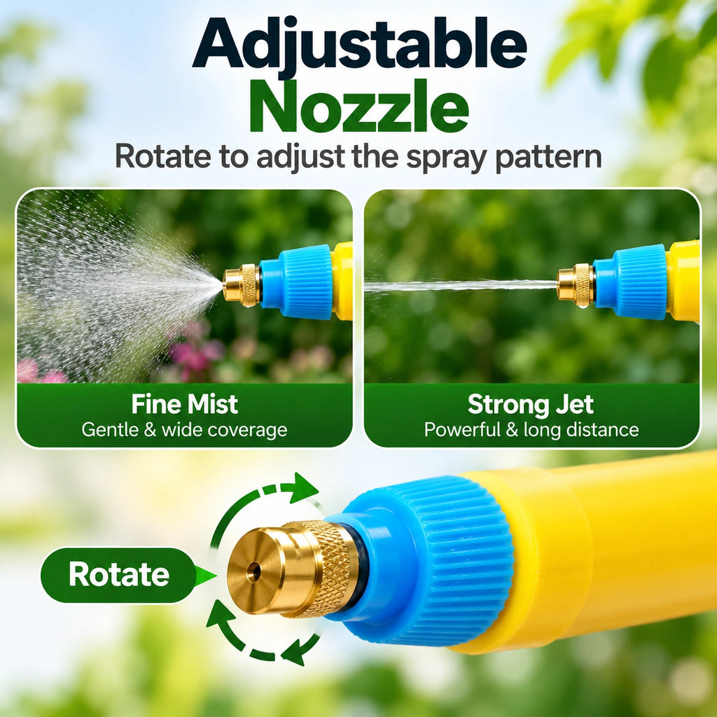 All-in-One Pressure Sprayer | Adjustable & Powerful Spray | Buy 1 Get 1 Free 🔥