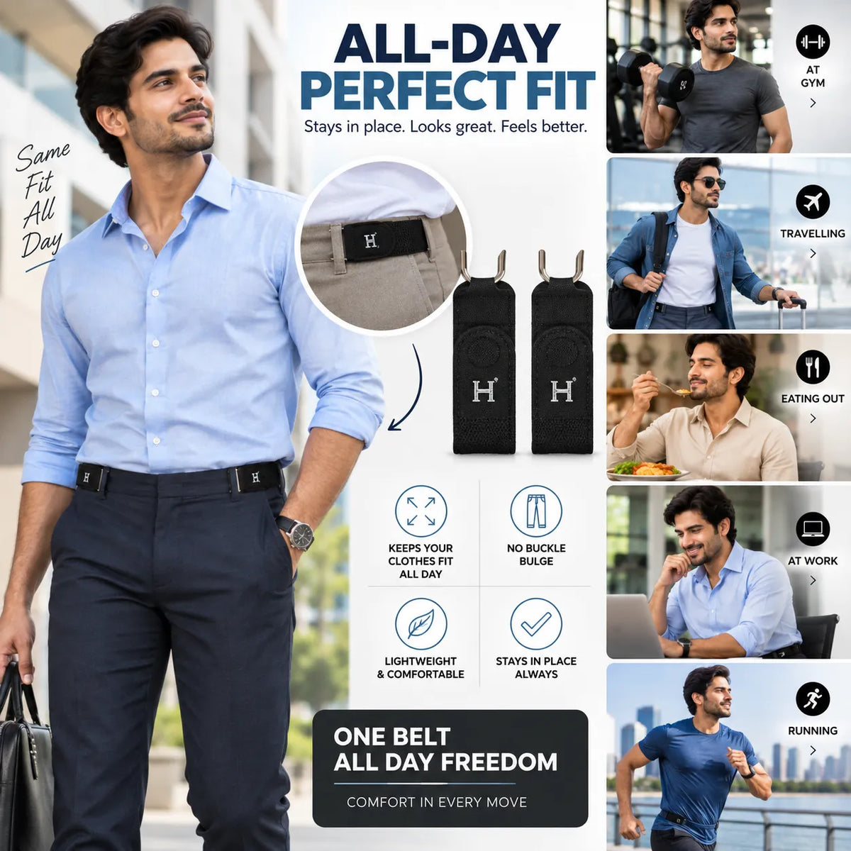 FASTFIT Belt | Comfortable Fit Without Bulk | Buy 1 Get 1 Free🔥