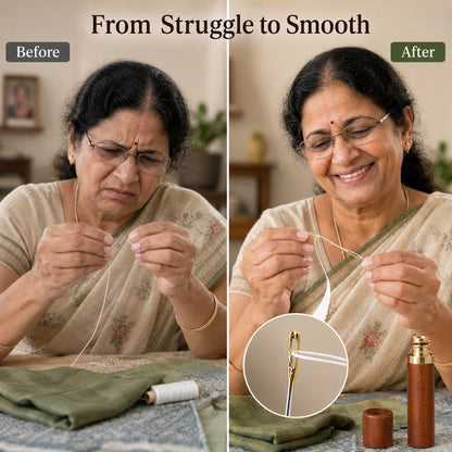 Self-Threading Sewing Needles | Magic Smart Slot Design |    Buy 1 Get 1 - Only for Today 🔥
