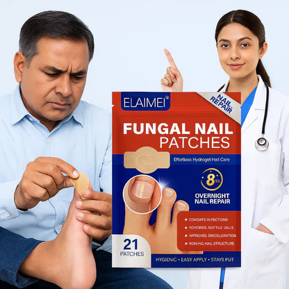 NailHeal™ – Fungal Nail Repair Patches 🌿💅 (Buy 1 Get 1 Free 🔥🔥)