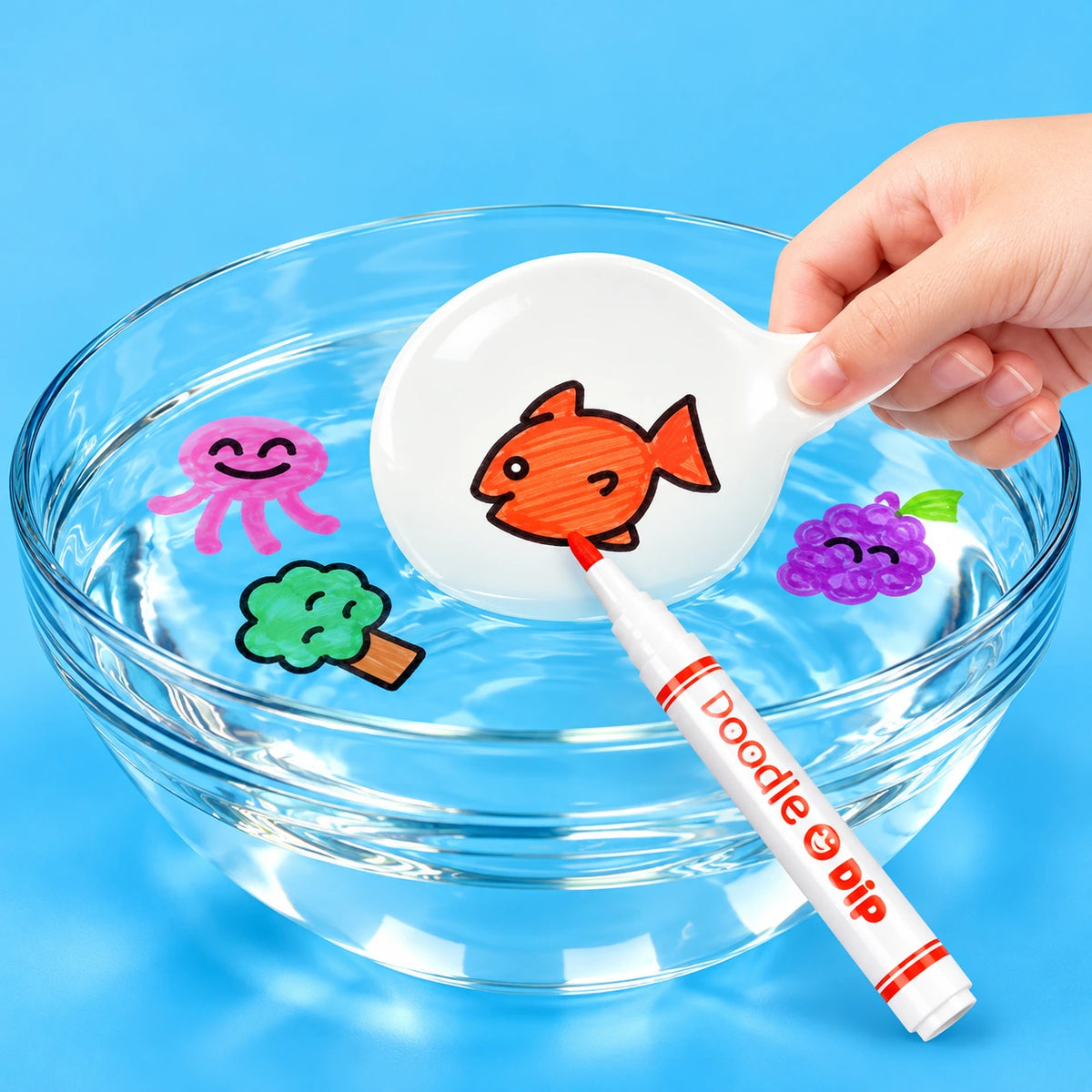 Doodle Art Pens | Draw, Float & Reuse |🔥 Buy 1 Get 1 Free 🔥