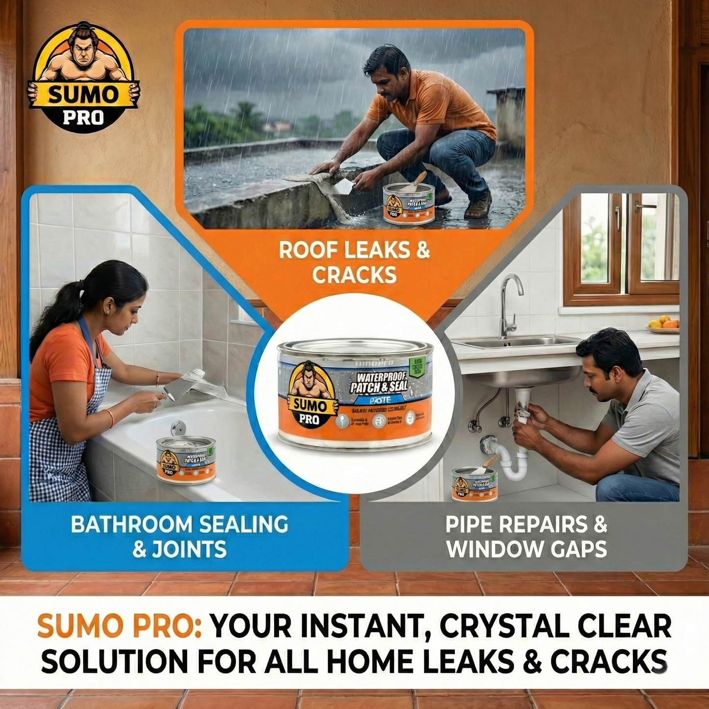 SUMOPRO™ -  Perfect for Leaks & Cracks | Buy 1 Get 1 Free🔥