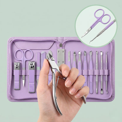 16-in-One Nail Care Kit- Salon like Grooming at Home💅