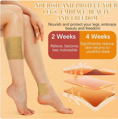 Kenko™ Spider & Varicose Vein Patches | Natural Herbal Therapy for Swelling, Fatigue & Vein Health
