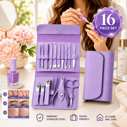 16-in-One Nail Care Kit- Salon like Grooming at Home💅