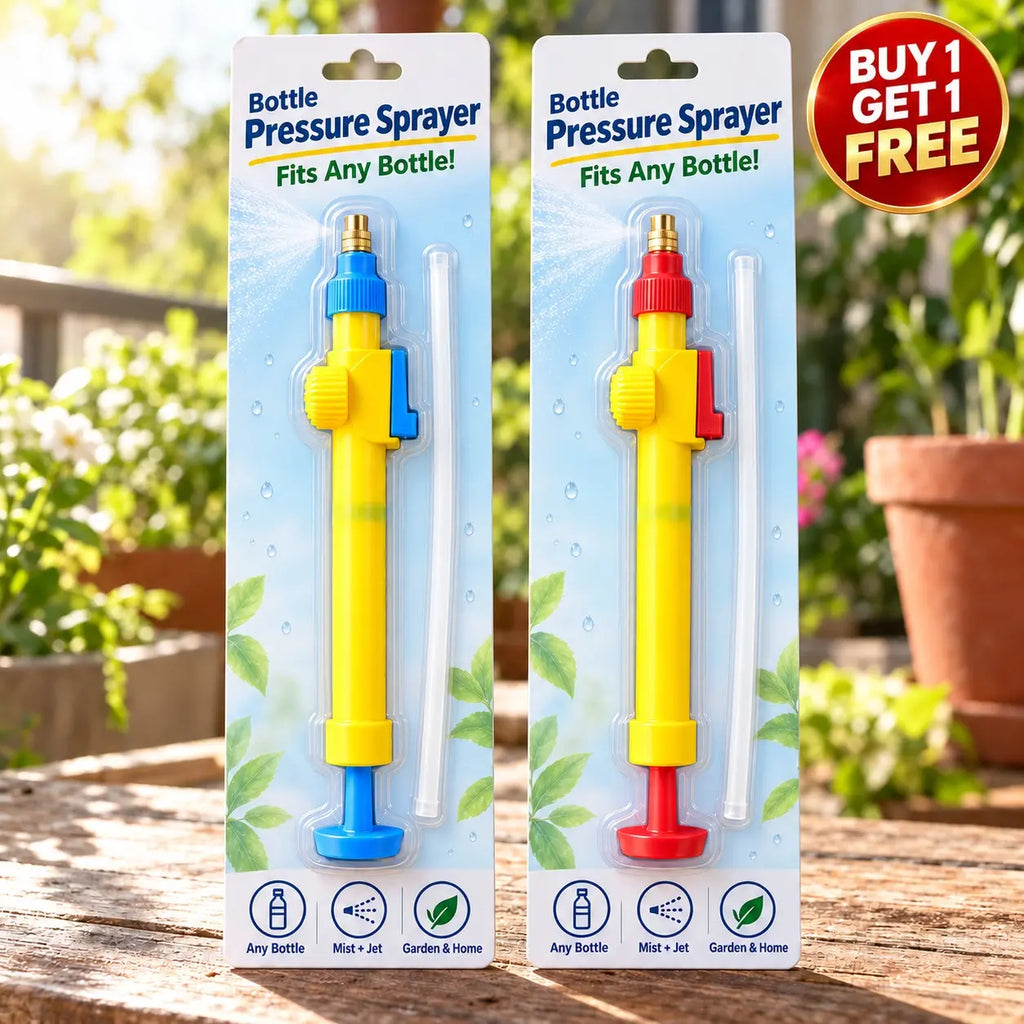 All-in-One Pressure Sprayer | Adjustable & Powerful Spray | Buy 1 Get 1 Free 🔥