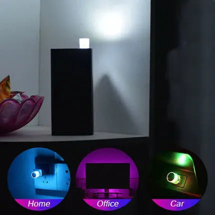 Car Mini USB LED Decorative Lamp