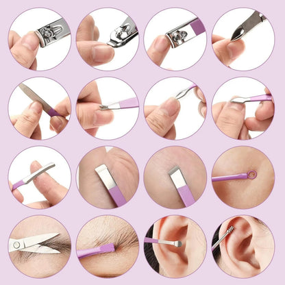 16-in-One Nail Care Kit- Salon like Grooming at Home💅