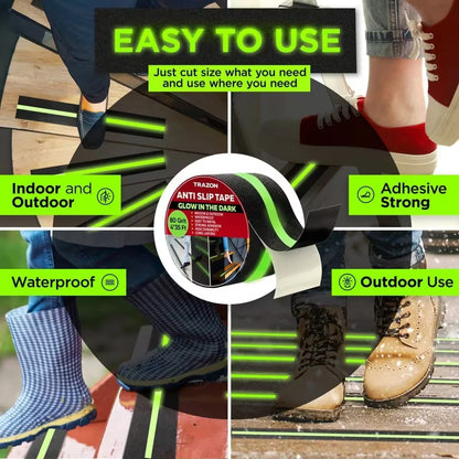Anti Slip Tape | Glow-in-the-Dark | 35ft Length | ✨ BUY 1 GET 1 FREE!!