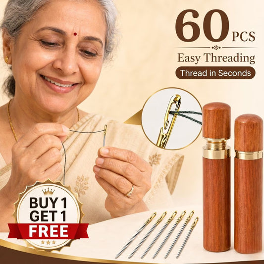 Self-Threading Sewing Needles | Magic Smart Slot Design |    Buy 1 Get 1 - Only for Today 🔥
